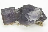 Colorful Cubic Fluorite Crystals with Phantoms - Yaogangxian Mine #217406-1